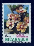 Stamps : America : Nicaragua :  Flores Silvestres