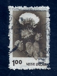 Stamps India -  Flores