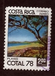 Sellos de America - Costa Rica -  Playas  Cotal