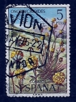 Stamps Spain -  Flores