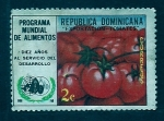 Stamps : America : Dominican_Republic :  Tomates