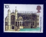Stamps United Kingdom -  Capilla de Windsor