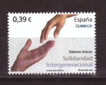 Stamps Spain -  VALORES CÍVICOS