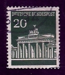 Stamps Germany -  Puerta de Edemburgo