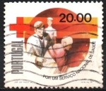 Stamps : Europe : Portugal :  DOCTOR  EXAMINANDO  PACIENTE