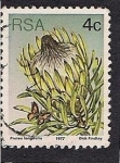 Sellos de Africa - Sud�frica -  plantas