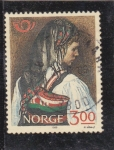 Stamps Norway -  RETRATO