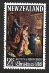 Stamps New Zealand -  Navidad del 69