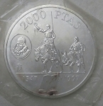 monedas de Europa - Espa�a -  1997 plata- 2000 pesetas
