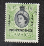 Stamps : America : Jamaica :  Independencia