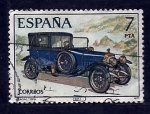 Stamps Spain -  Coche Hepoca