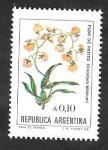 Stamps Argentina -  Flor de patito