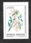 Stamps : America : Argentina :  Flor, Notro-Ciruelillo