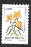 Sellos de America - Argentina -  Flor, Amancay