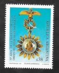 Stamps Argentina -  1817 - 50 Anivº de la Institución de la Orden del Libertador San Martín
