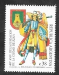 Stamps : America : Argentina :  1814 - 400 Anivº de la fundación de la ciudad de Jujuy