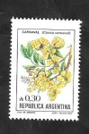 Stamps : America : Argentina :  Flor, Carnaval