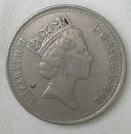 monedas de Europa - Reino Unido -  1992 ten pence