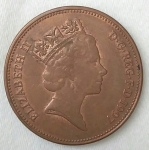 monedas de Europa - Reino Unido -  1997 two pence