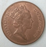 monedas de Europa - Reino Unido -  1997 two pence
