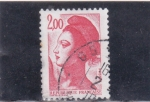 Stamps France -  La libertad de- Eugene delacroix 
