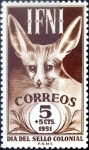 Stamps Morocco -  Ifni - 76 - Fennecus zerda