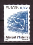 Stamps Andorra -  Europa cept- CARTAS