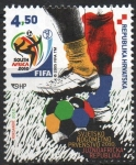 Stamps : Europe : Croatia :  CAMPEONATO  MUNDIAL  SUD  AFRICA  2010