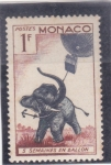 Stamps Monaco -  5 SEMANAS EN GLOBO