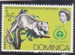 Stamps Dominica -  ZARIGÜELLA COMUN