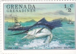 Stamps Grenada -  PEZ ESPADA
