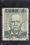 Sellos de America - Cuba -  Fco. Dominguez Roldan