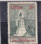 Stamps Cuba -  estatua