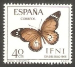 Stamps : Africa : Morocco :  ifni - 222 - Mariposa danaus chrysippus