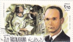 Stamps United Arab Emirates -  AERONAUTICA- MICHAEL COLLINS