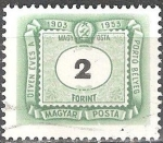 Stamps Hungary -  Franqueo debido.