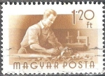 Stamps Hungary -  Trabajadores húngaros.Carpintero. 