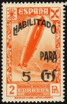 Stamps Spain -  COL-ZEPPELIN