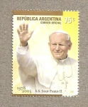 Stamps : America : Argentina :  Juan Pablo II