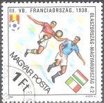 Sellos de Europa - Hungr�a -  Copa Mundial de Fútbol, España,1982.