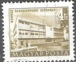 Sellos del Mundo : Europe : Hungary : Edificios del plan quinquenal en Budapest,Sede del Sindicato Minero.