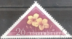 Stamps Hungary -  Flores.Lino Dolomita (Linum dolomiticum).
