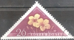 Sellos de Europa - Hungra -  Flores.Lino Dolomita (Linum dolomiticum).