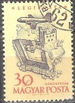 Sellos del Mundo : Europa : Hungr�a : 40º aniv de los sellos húngaros de correo aéreo.Castillo de Sárospatak.