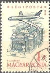 Sellos de Europa - Hungr�a -  40º aniv de los sellos húngaros de correo aéreo.Casa de la Ópera, Budapest.