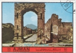 Sellos de Asia - Emiratos rabes Unidos -  POMPEYA- ARCO DE NERO
