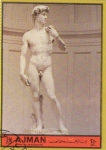 Sellos de Asia - Emiratos rabes Unidos -  MICHELANGELO- DAVID