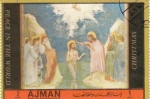 Stamps United Arab Emirates -  BAUTISMO DE JESUS