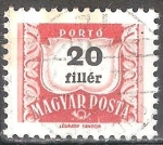 Stamps Hungary -  Franqueo debido.