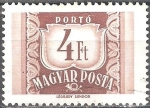 Stamps Hungary -  Franqueo debido.